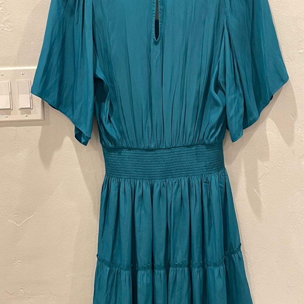 Ramy Brook NWOT Teal Dress - Picture 5 of 5